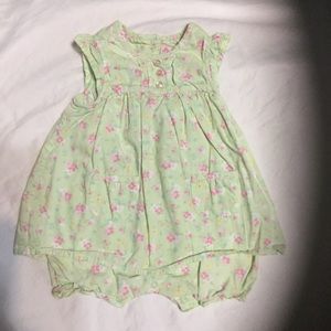 EMMA’s GARDEN pink flowered romper